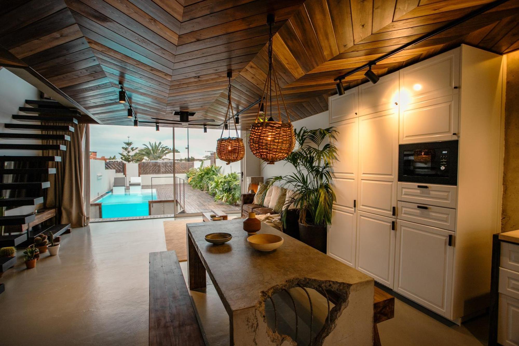 Casa Ouira Chalet Con Piscina Privada Y Vistas Corralejo Kültér fotó